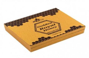 Golden Royal Honey Wooden Box